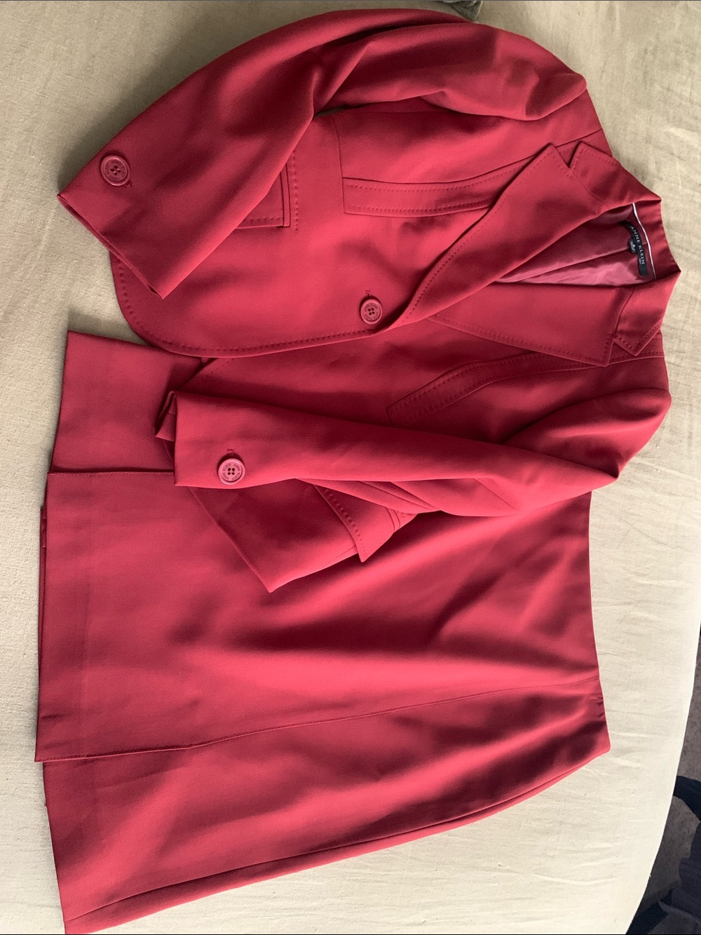 Anne Klein Red Women's Blazer